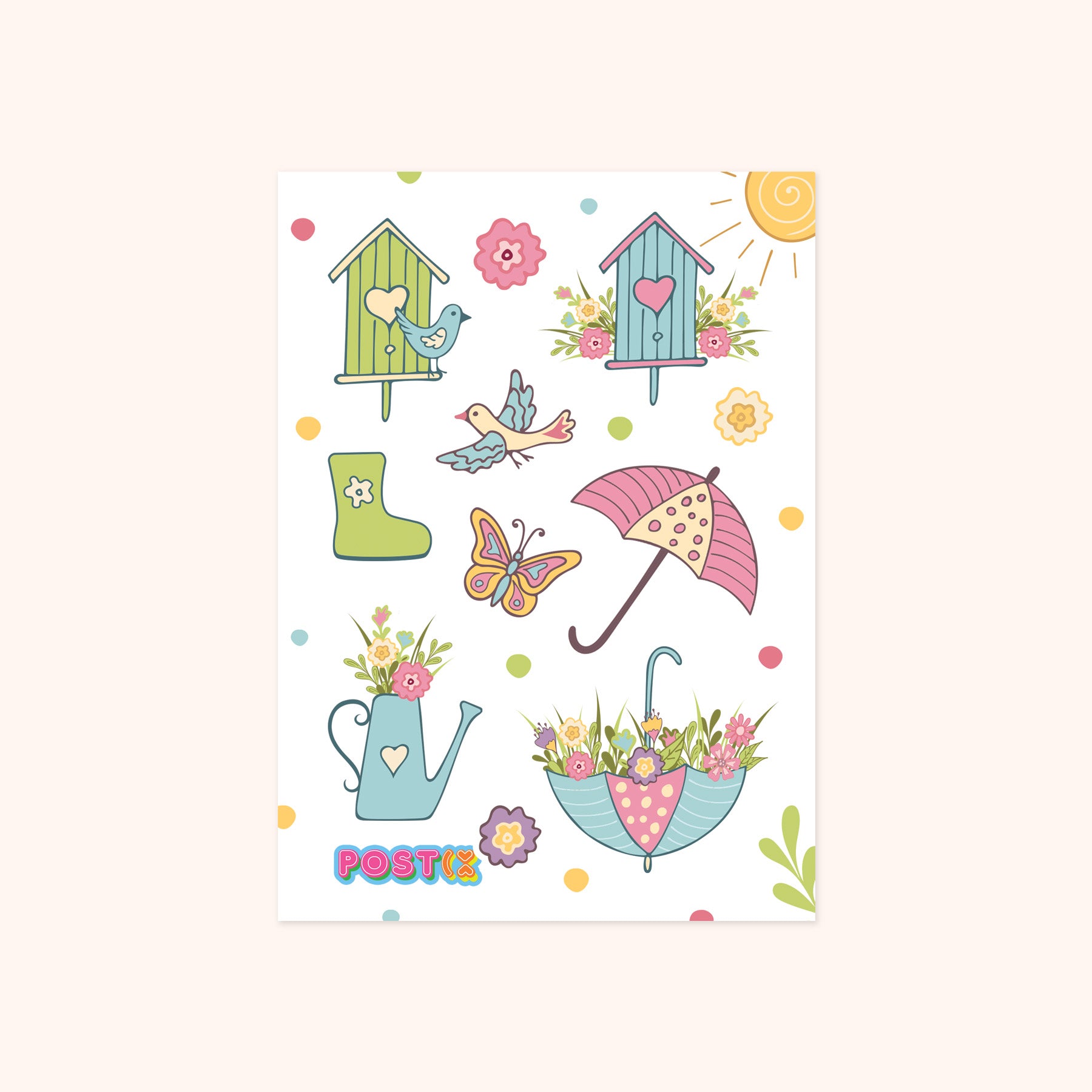 Sticker Sheet - When Spring Returns