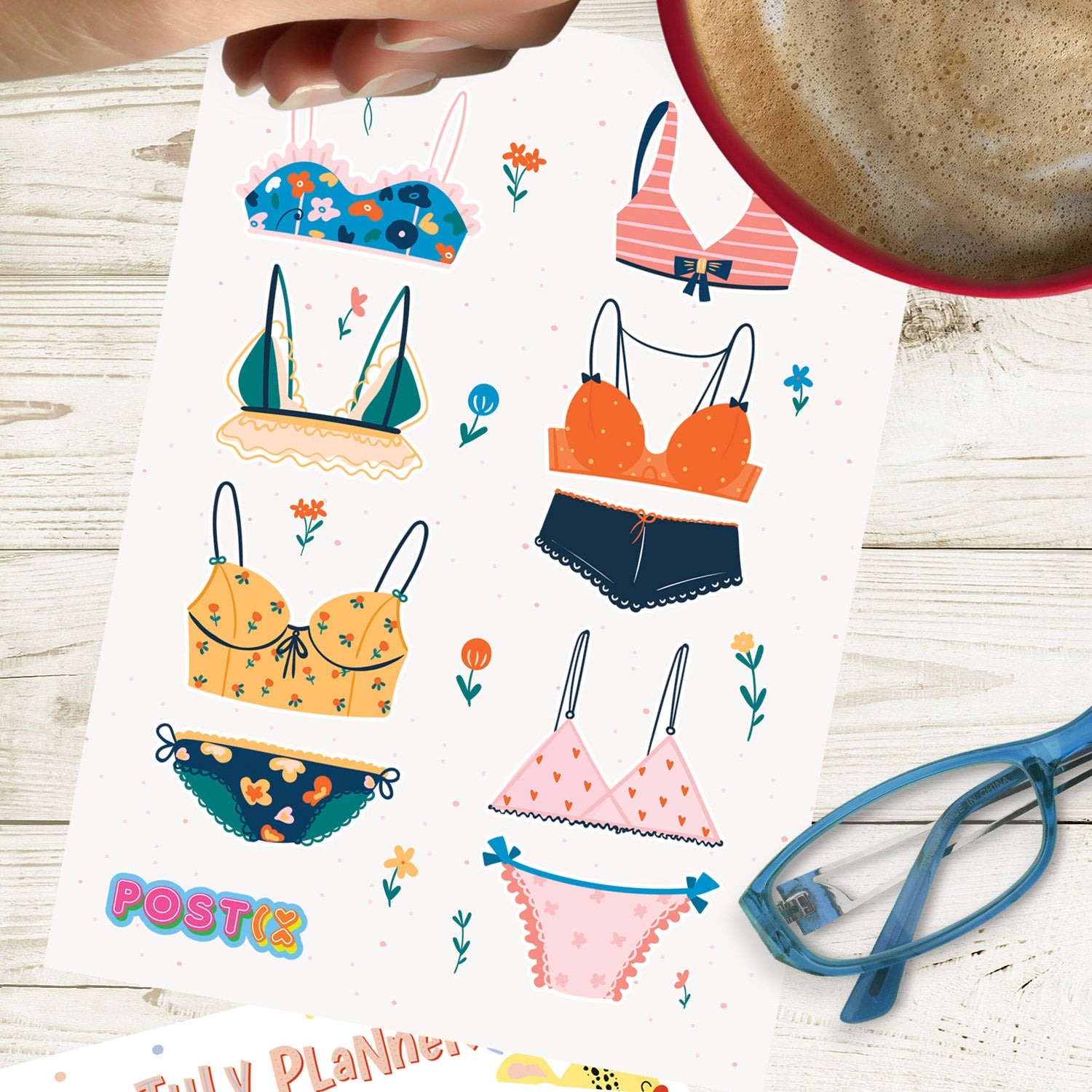 Stickers of Knickers A6 Sticker Sheet – Postix Sticker Club