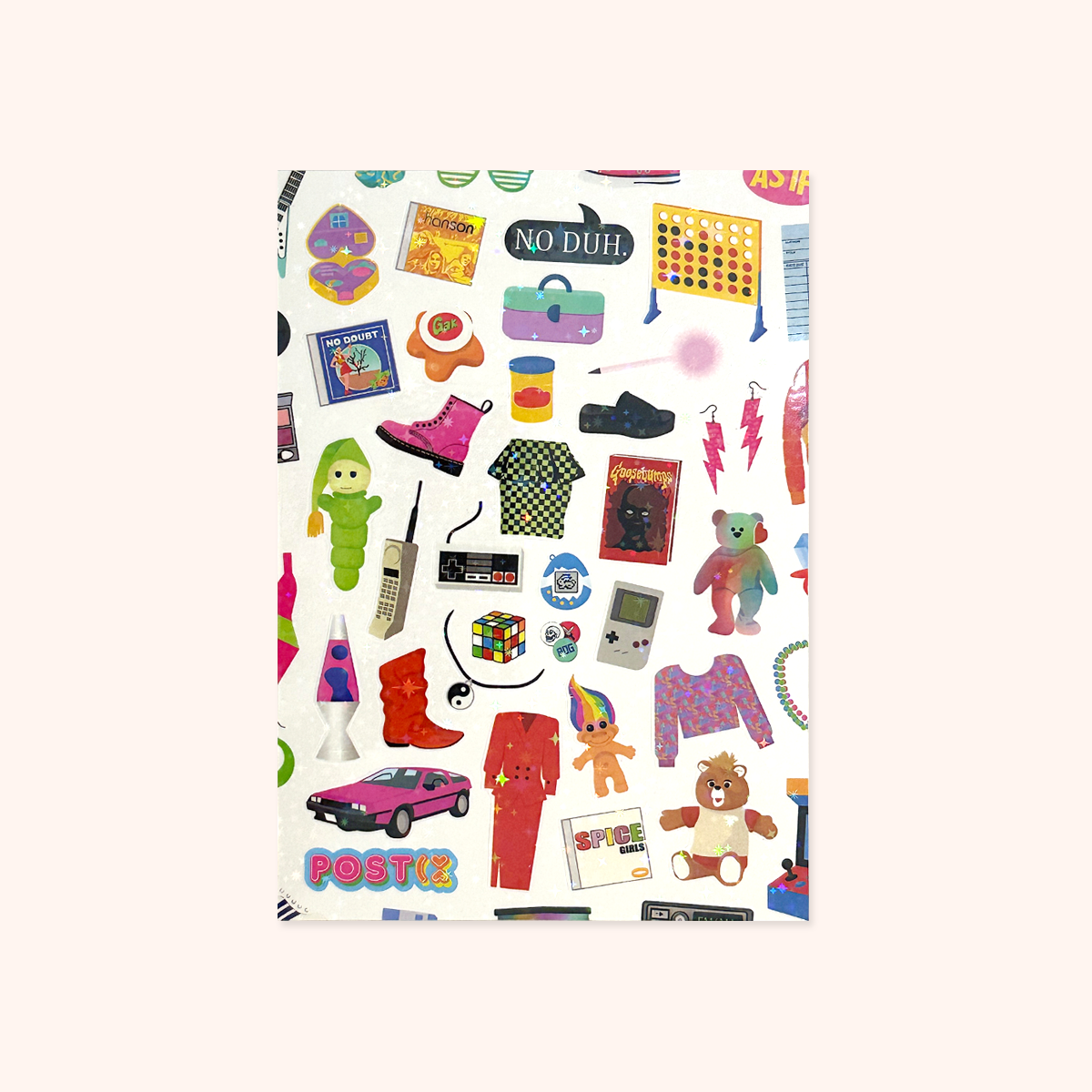 Vintage and retro stickers