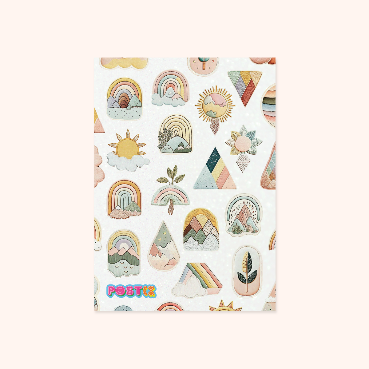 Patch of Nature Glitter Sticker Sheet