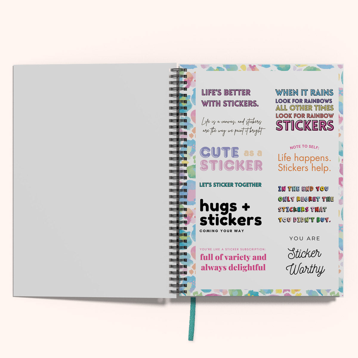 Limited Edition Kasey Rainbow - Sticker Canvas Activity Book