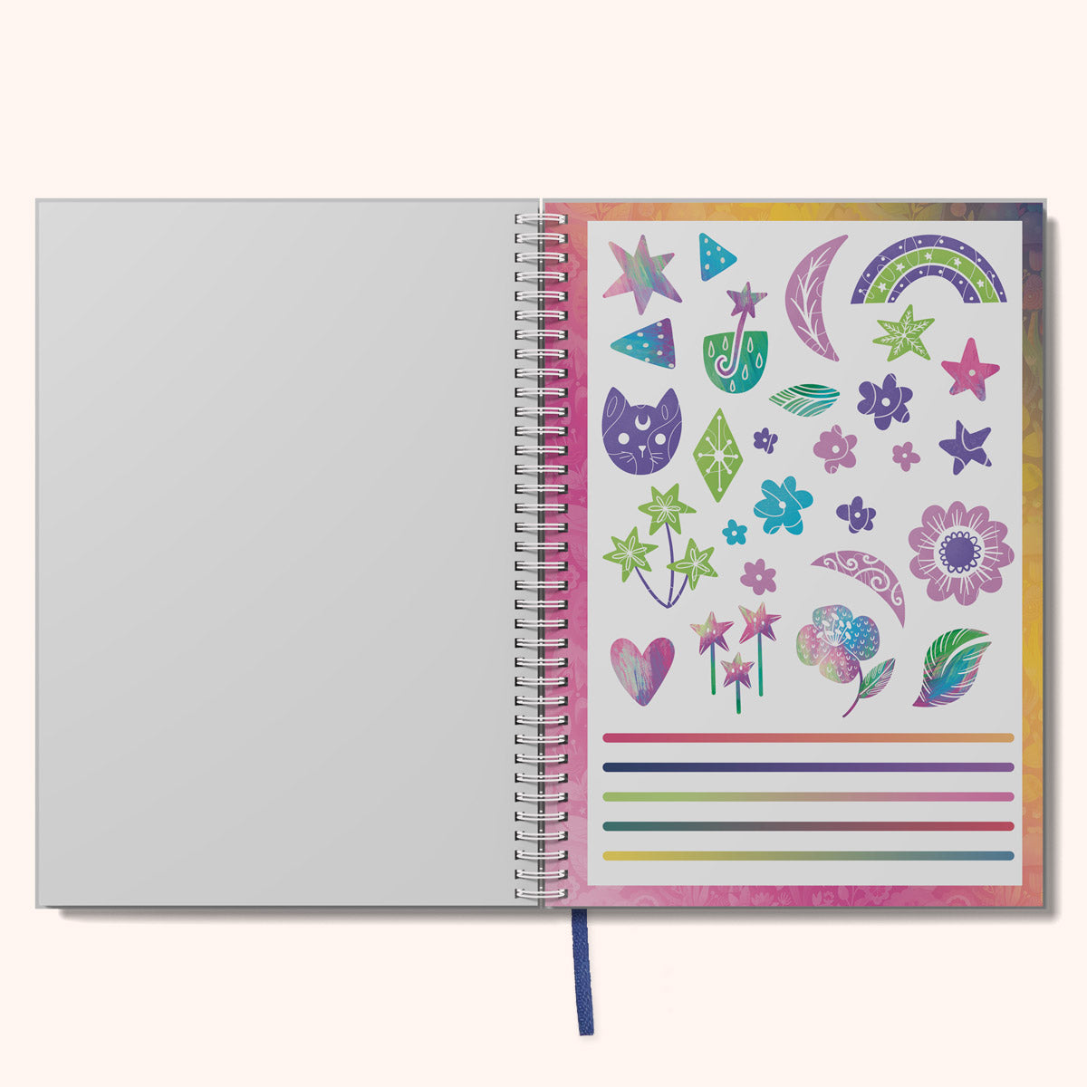 Magic Garden - Sticker Canvas Activity Book