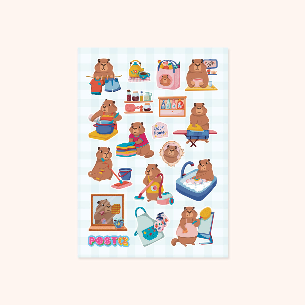 Marmots Manor Sticker Sheet