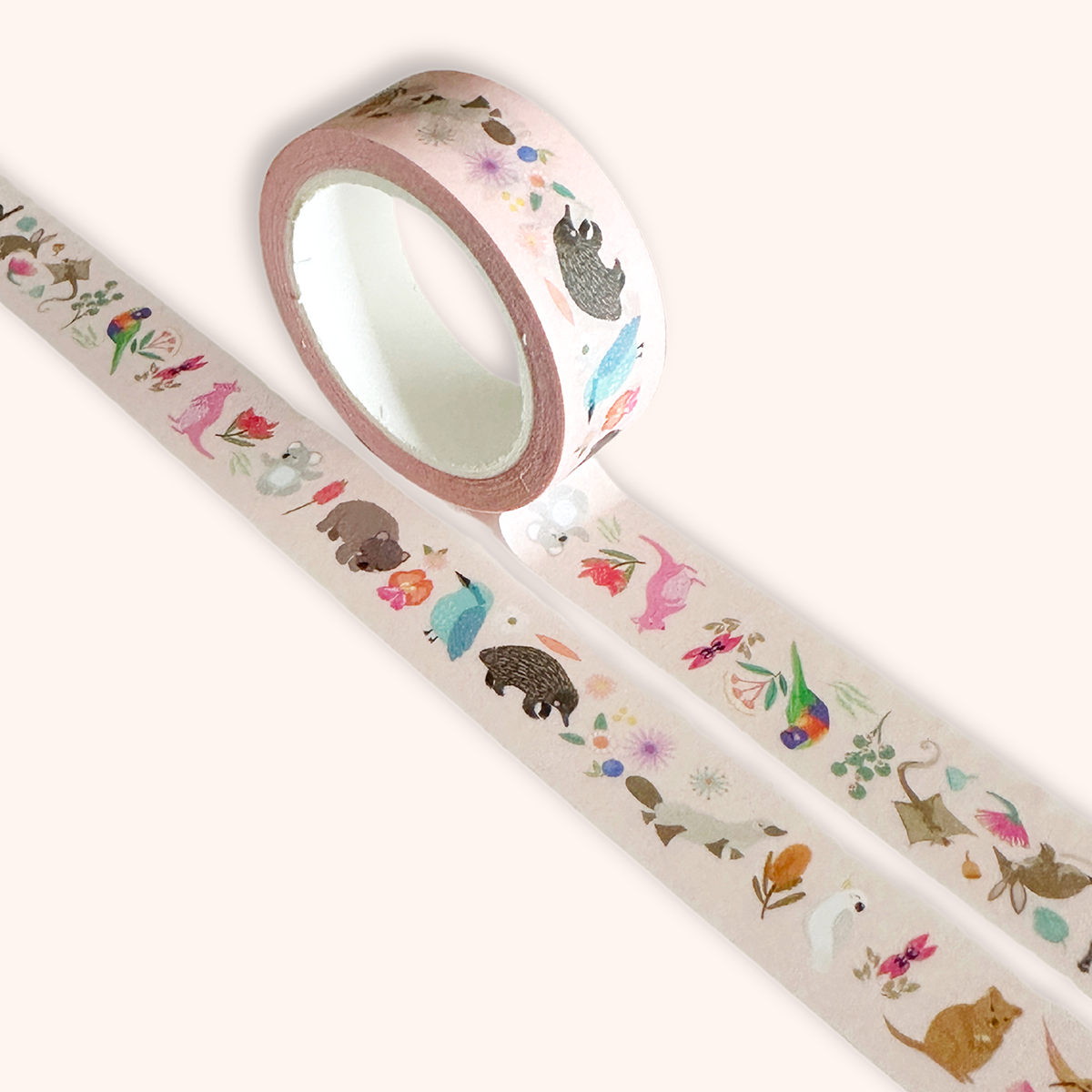 Limited Edition Aussie Flora & Fauna Washi Tape