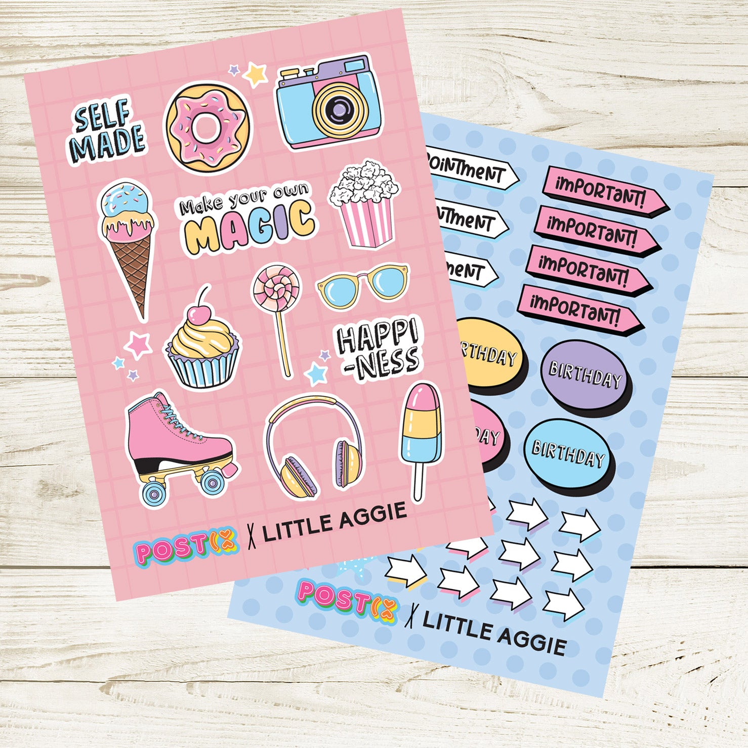 Rainbow Cats & Dogs A6 Sticker Sheet – Postix Sticker Club
