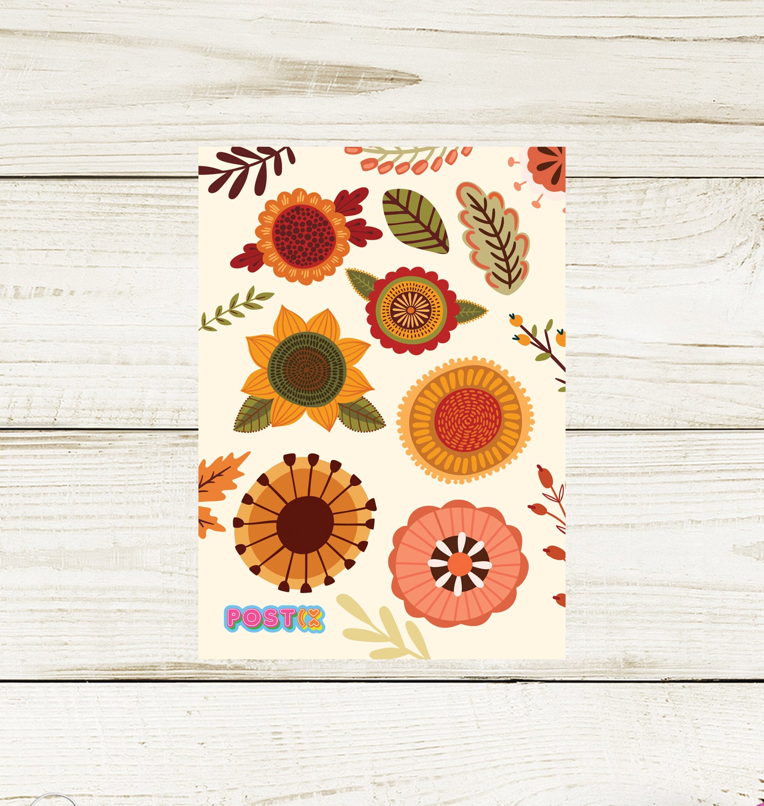 70s Garden Mini Sticker Sheet